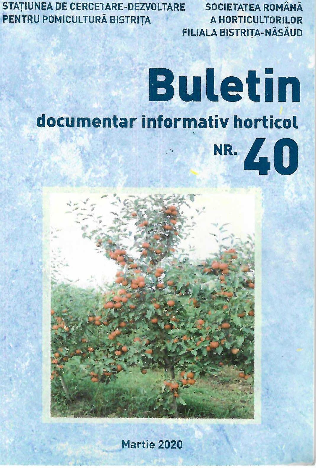 Buletin documentar horticol 40